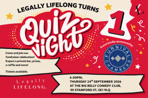 Legally Lifelong Quiz Night – 24 September 2026